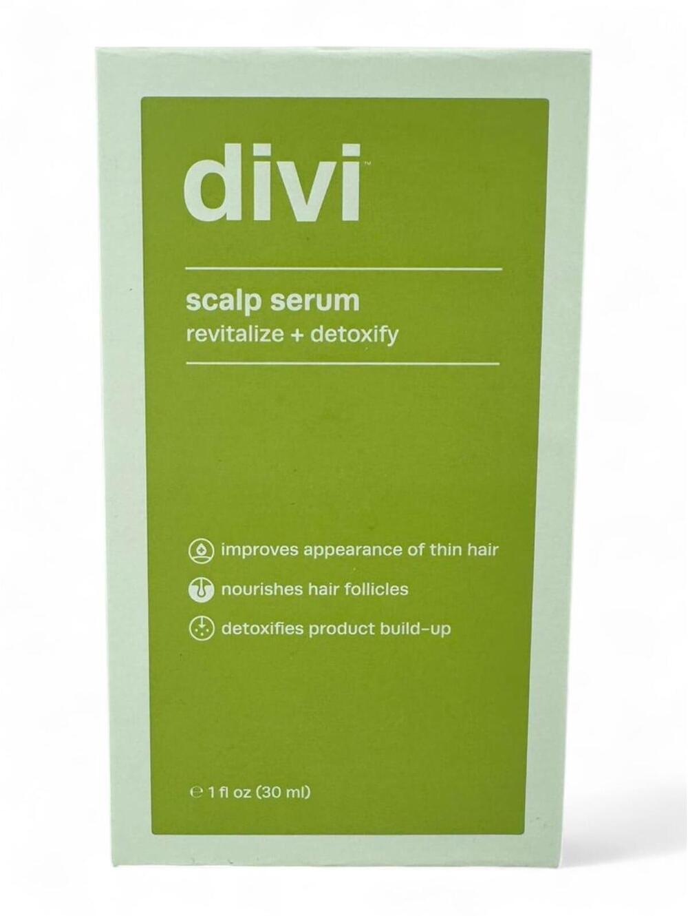 2/$80 ✨ Divi Scalp Serum 30ml Revitalize Detoxify Hair Growth Treatment NIB